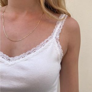 SOLD Brandy Melville LORENE LACE TANK